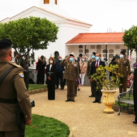 La Brigada &#39;Extremadura&#39; XI rinde homenaje a los caídos en Badajoz