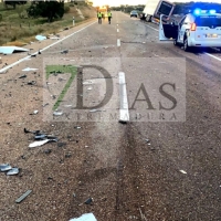 Accidente mortal en la EX-346 (BA)