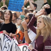 Los estudiantes se movilizan en España para protestar contra las reformas universitarias