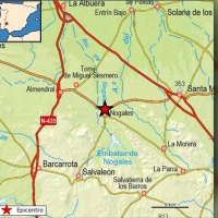 Terremoto detectado en la provincia de Badajoz