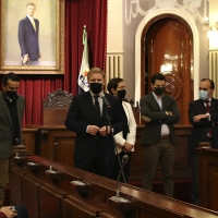 El alcalde de Badajoz presenta el Plan de Impulso