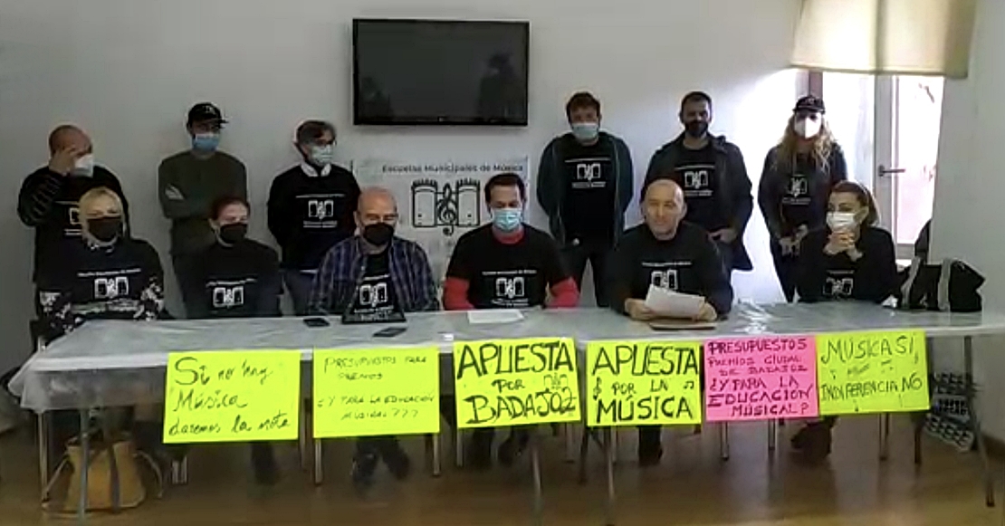 Sigue sin solución el problema en las Escuelas Municipales de Música de Badajoz