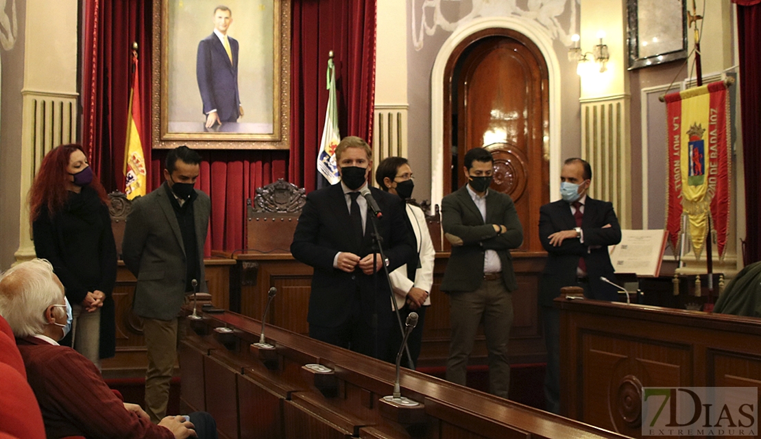 El alcalde de Badajoz presenta el Plan de Impulso
