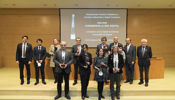 La Diputación de Badajoz premiada en Madrid por su apuesta en la transformación digital