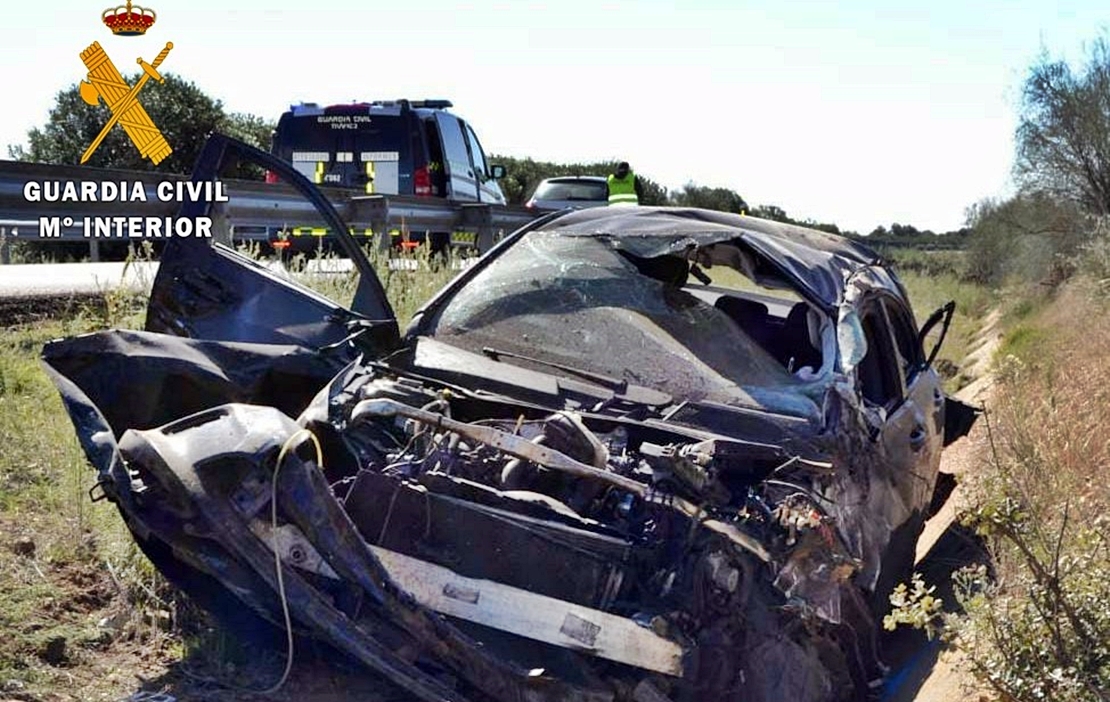 Accidente mortal A-5: Detenido un conductor por dos delitos de homicidio por imprudencia grave