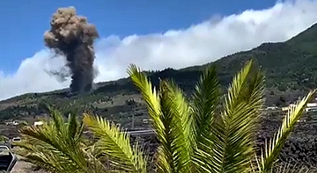 ÚLTIMA HORA: Erupción volcánica en La Palma (Canarias)