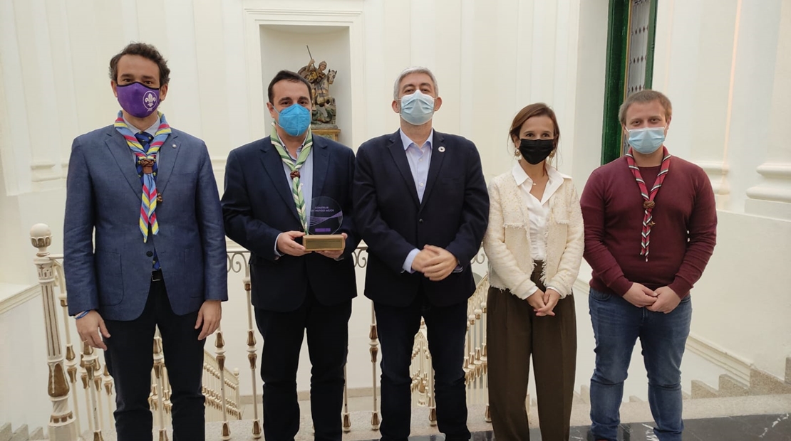 Premian a la Red de Servicio Civil de Cáceres por su lucha contra la pandemia