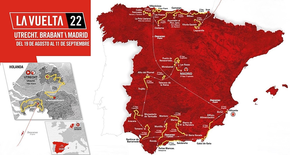 La Vuelta 2022 volverá a Extremadura