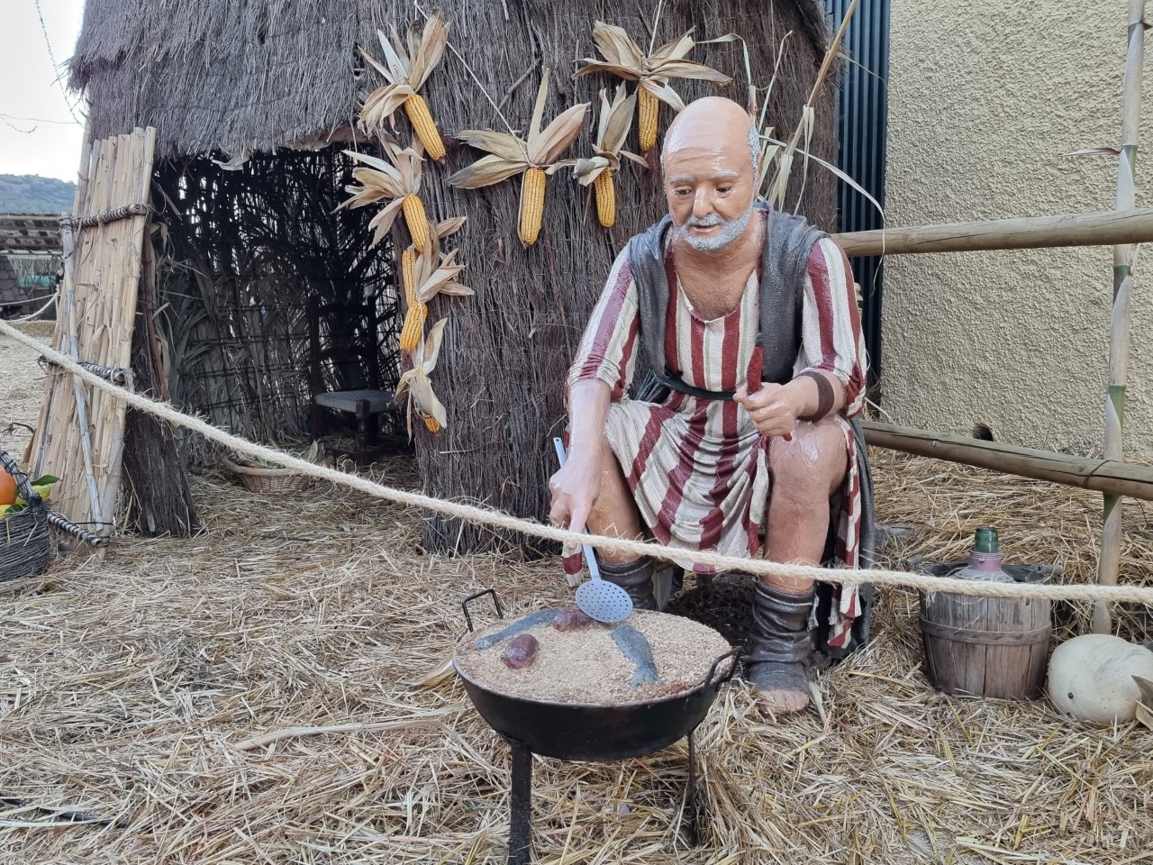 Ya puede visitarse el mágico Belén &#39;La Nacencia&#39; de Villar de Rena (Badajoz)