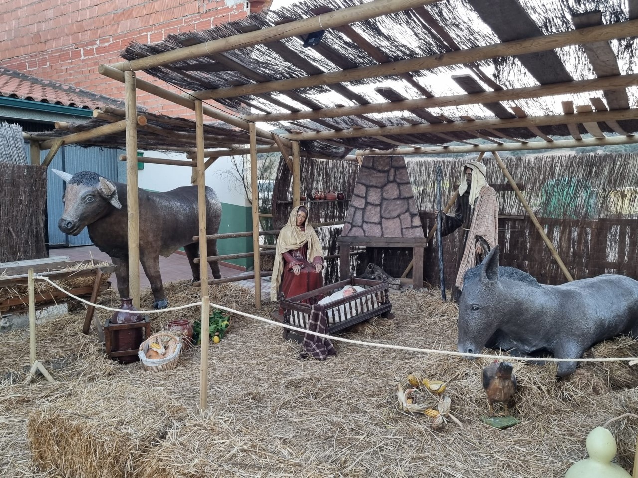 Ya puede visitarse el mágico Belén &#39;La Nacencia&#39; de Villar de Rena (Badajoz)