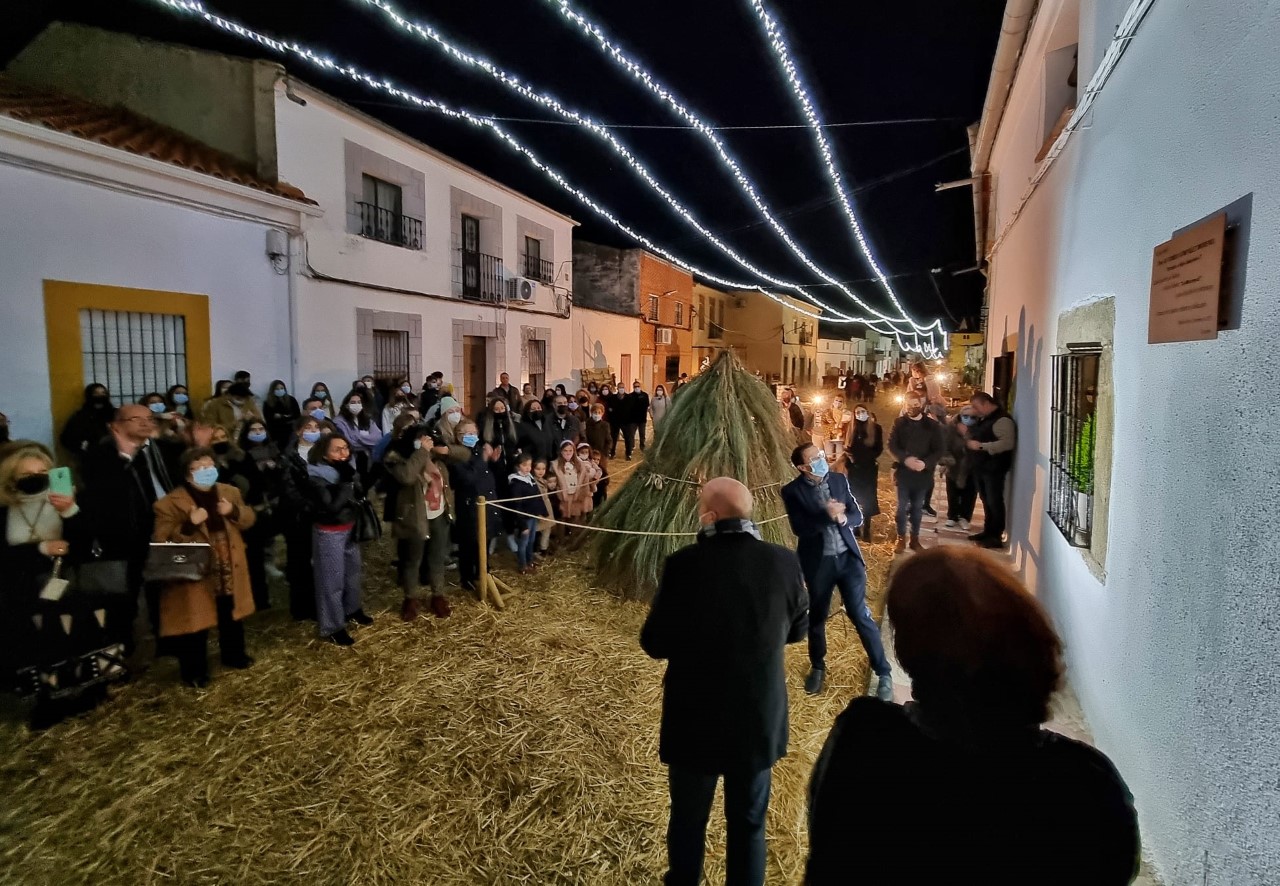 Ya puede visitarse el mágico Belén &#39;La Nacencia&#39; de Villar de Rena (Badajoz)