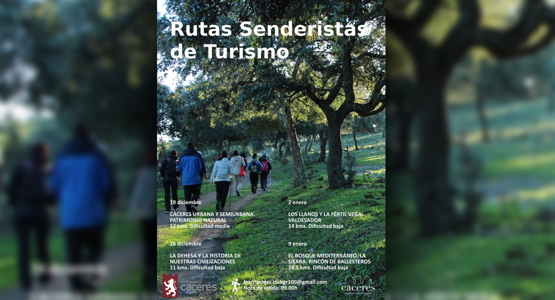 Una ruta senderista para enseñar los valores y la historia del entorno de Valdesalor (CC)
