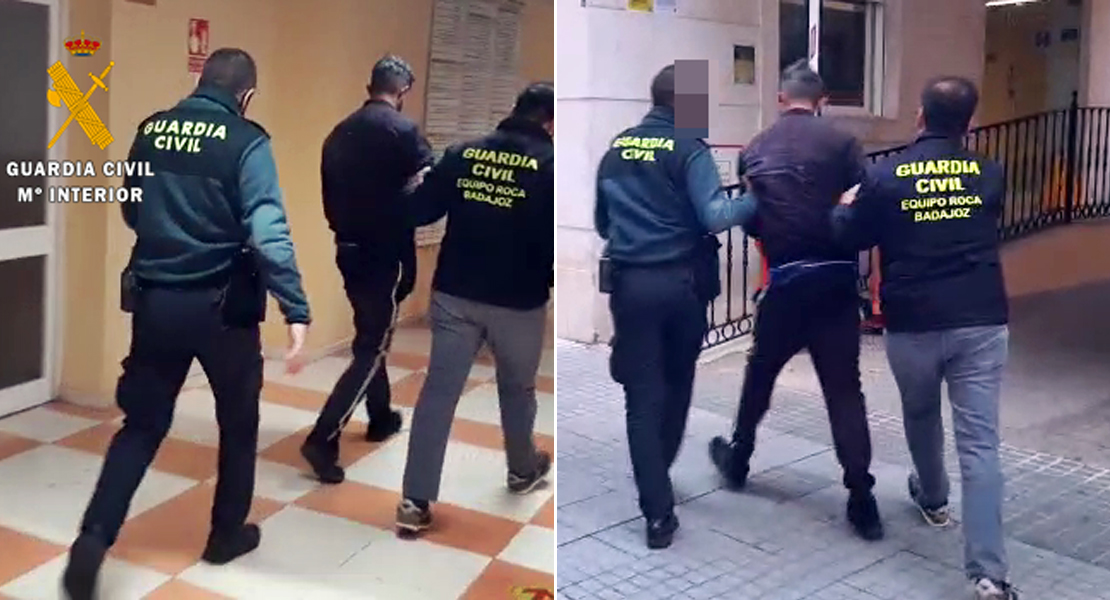 La Guardia Civil detiene a un grupo delictivo dedicado al robo en fincas de Badajoz
