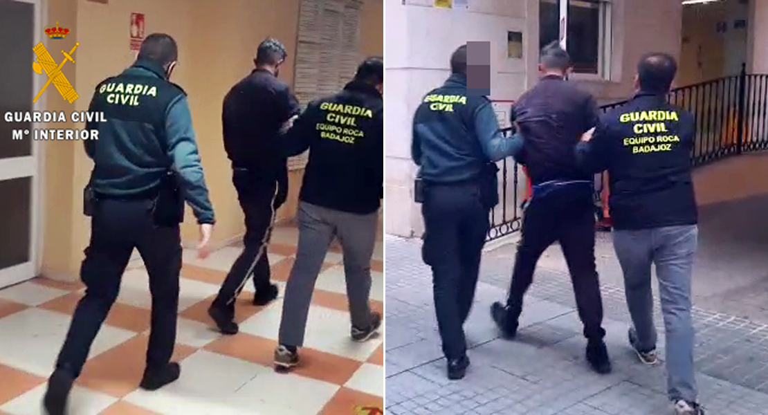 La Guardia Civil detiene a un grupo delictivo dedicado al robo en fincas de Badajoz