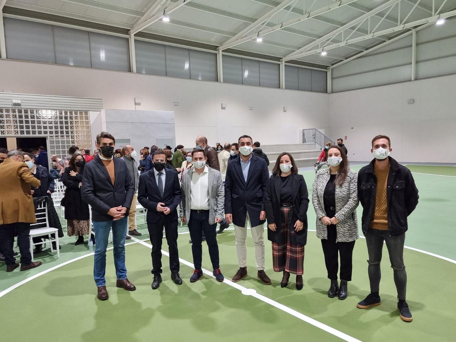 El polideportivo de Barbaño por fin es una realidad tras 12 años de obras