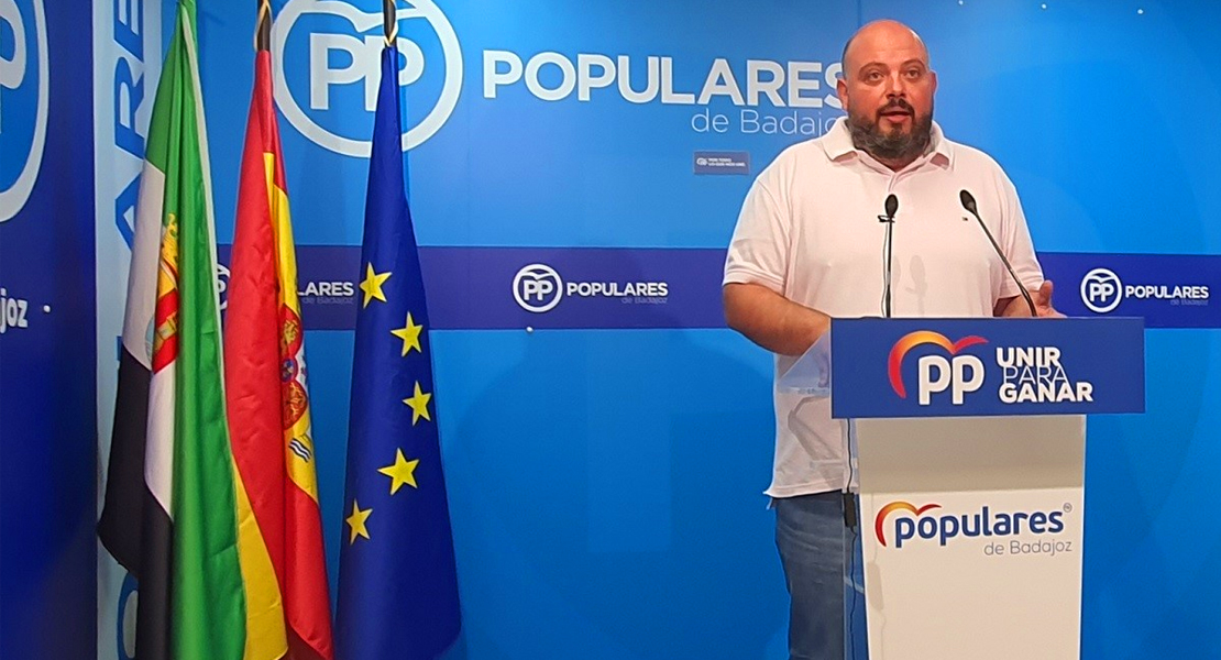 PP: &quot;Sánchez no parece cansarse de reírse de la provincia de Badajoz y Extremadura&quot;