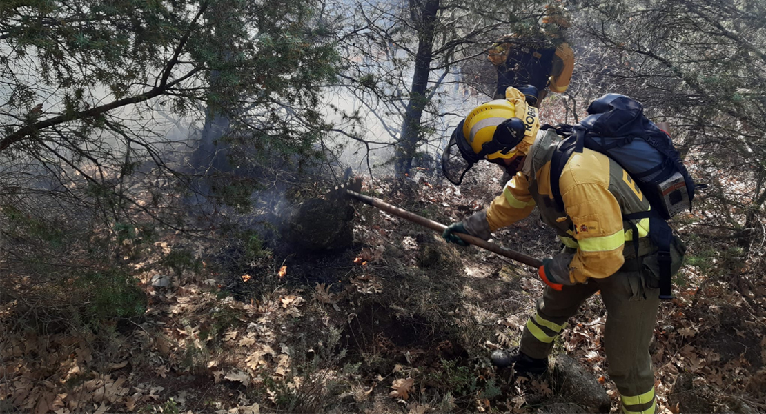 El desastre en el último incendio forestal en Extremadura narrado por USO