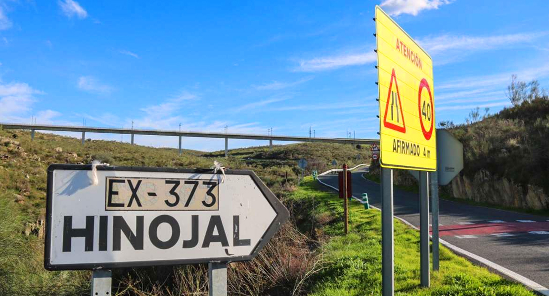 Importantes mejoras para la EX-373, que comunica la N-630 con la A-66