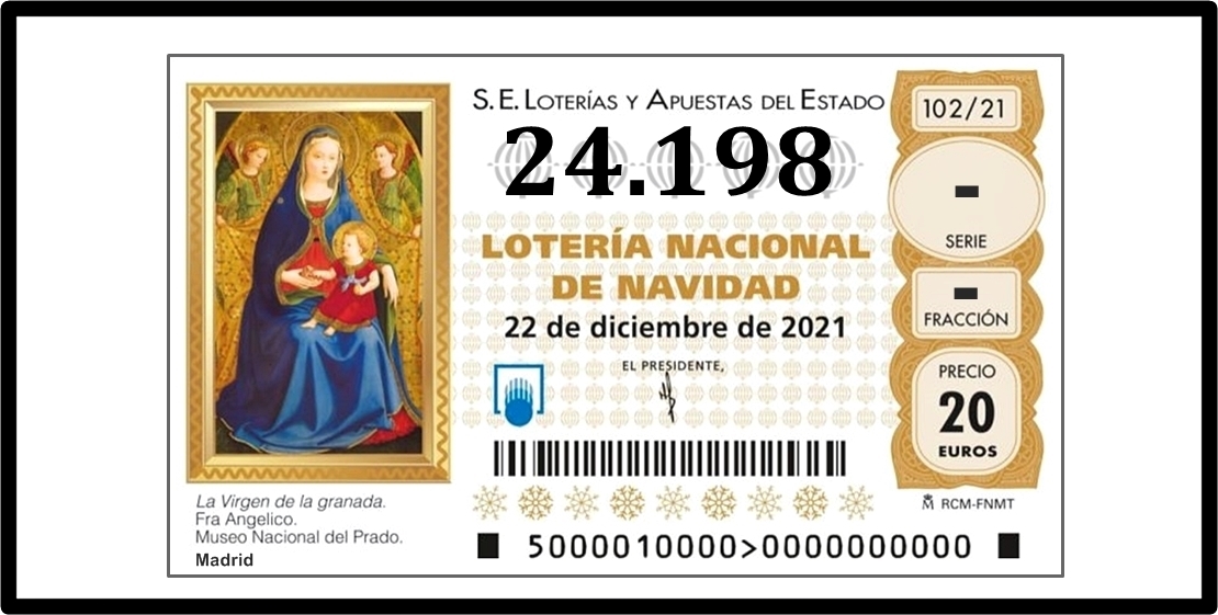 Sale el cuarto quinto premio de este 2021