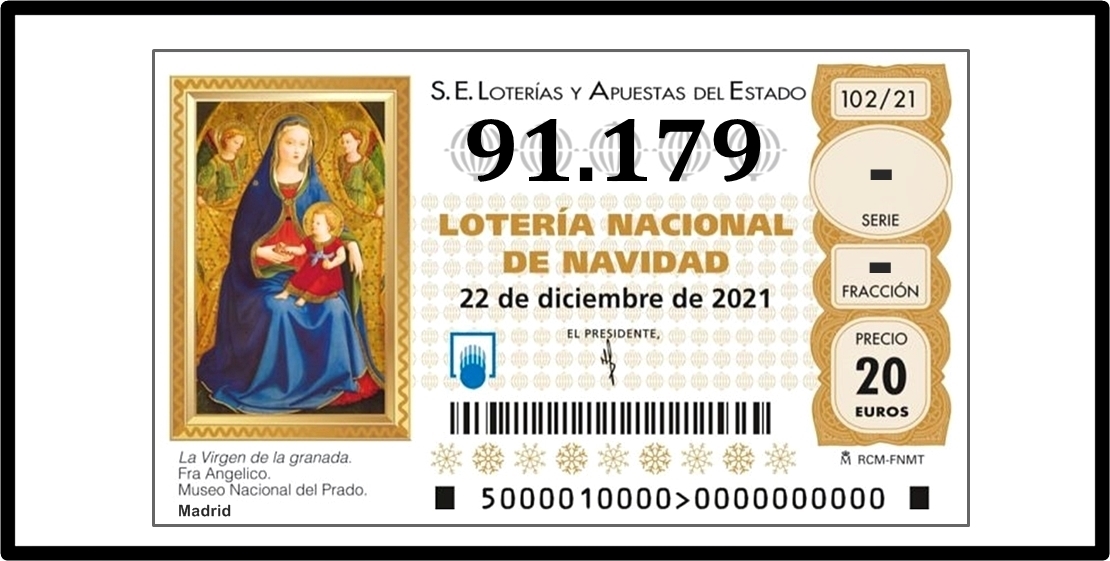 Sale el segundo cuarto premio de este 2021