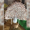 Palazuelo adorna sus calles con material reciclado durante la Navidad