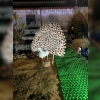 Palazuelo adorna sus calles con material reciclado durante la Navidad