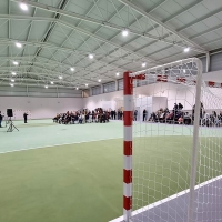 El polideportivo de Barbaño por fin es una realidad tras 12 años de obras