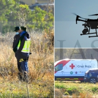 Medios aéreos se suman al dispositivo de búsqueda de Pablo en Badajoz
