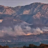 Declarado un incendio forestal en Villanueva de la Vera (Cáceres)