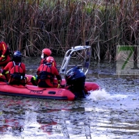 Falsa alarma. Los Bomberos se retiran del río Guadiana