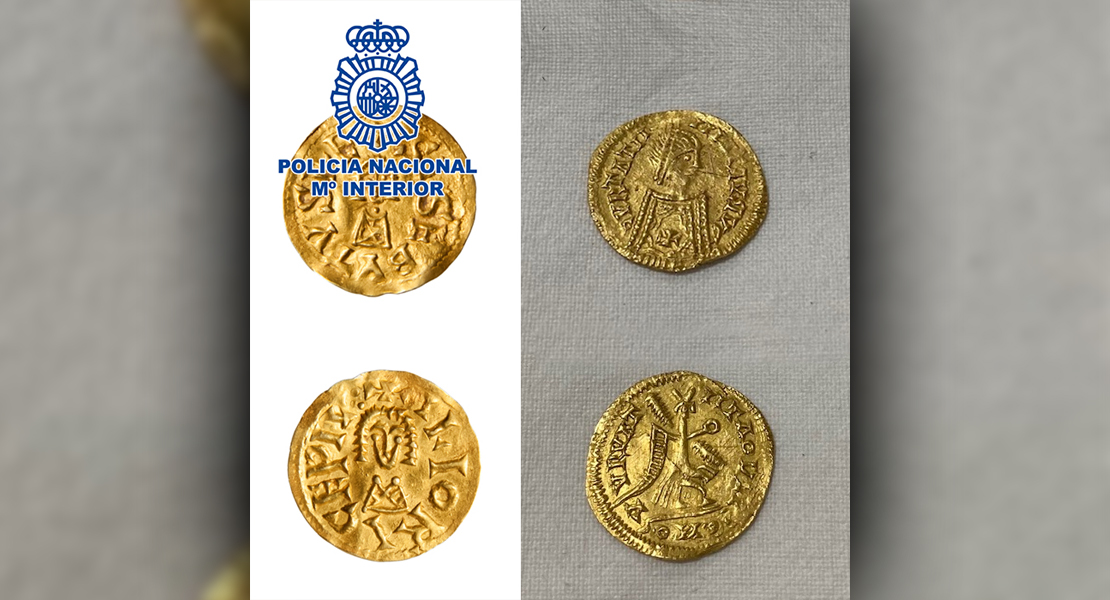 Recuperan monedas de gran valor histórico, una de ellas desconocida hasta ahora