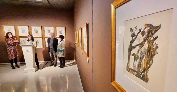 El MUBA expone un centenar de ilustraciones de Salvador Dalí