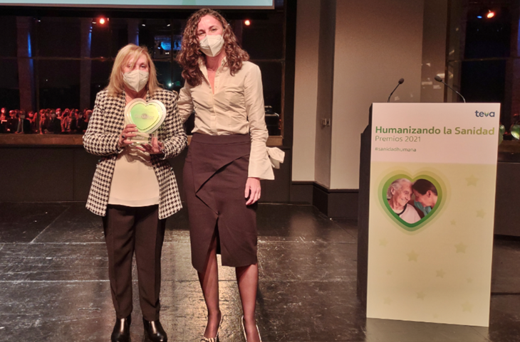 La AOEx premiada en los VI Premios Humanizando la Sanidad de TEVA