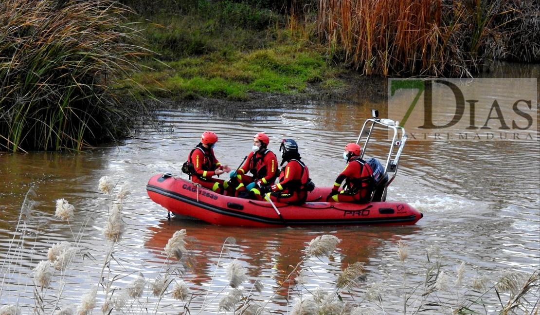 Se reanuda la búsqueda en el río Guadiana