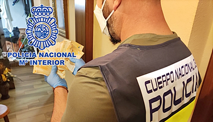 Desarticulan un grupo criminal que introdujo 130.000 euros en billetes falsos