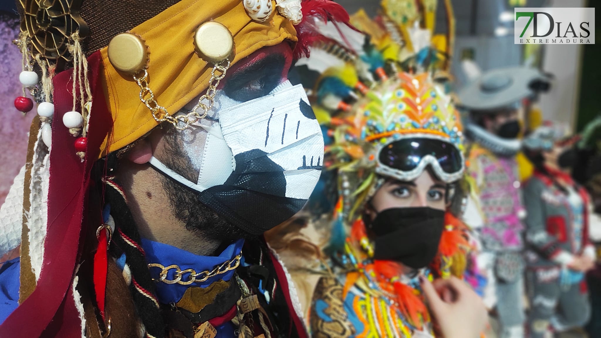 Si es obligatoria en el Gran Desfile de Badajoz, el diseño de la mascarilla podría ser puntuable