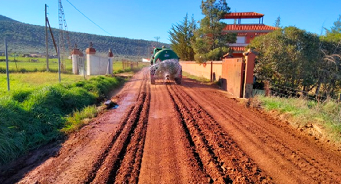 Diputación acondicionará seis nuevos caminos públicos de la provincia de Badajoz