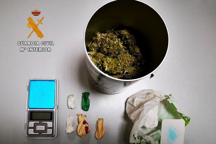 Detenido por un supuesto delito de tráfico de drogas en Hervás (Cáceres)