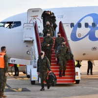 Regresan los últimos militares a Extremadura