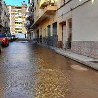 Nuevo reventón de tuberías en las calles de Badajoz