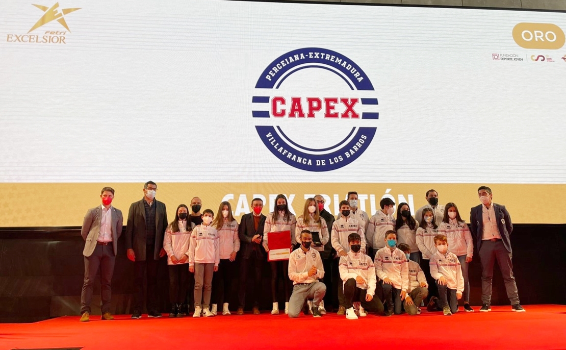 Tres clubes extremeños son reconocidos en la gala Excelencia TRI