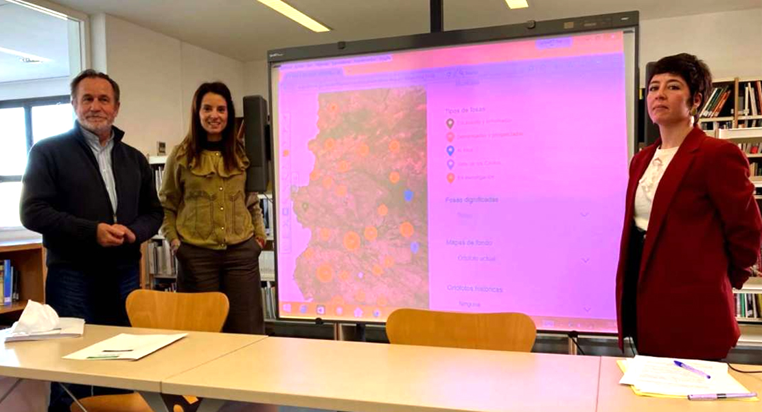 Presentan un mapa de fosas de la Guerra Civil y la represión franquista en Extremadura