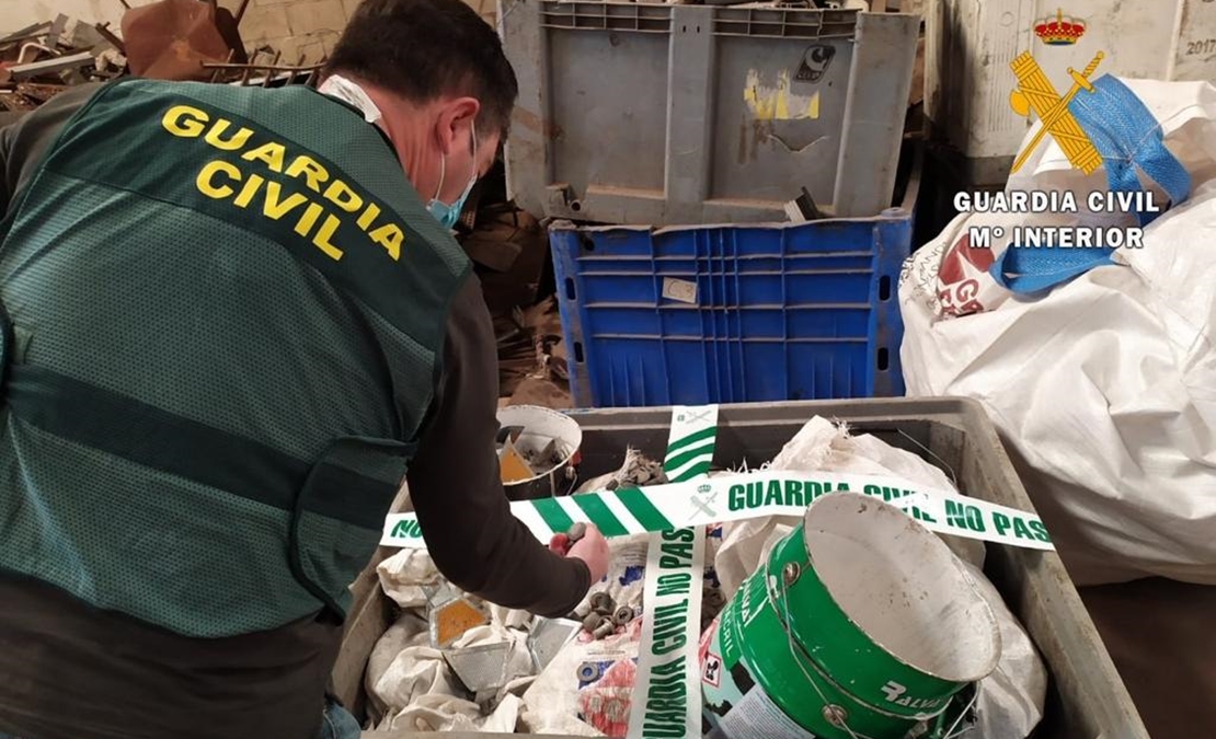 Detenidos por varios hurtos y robos en el campo en la provincia de Cáceres