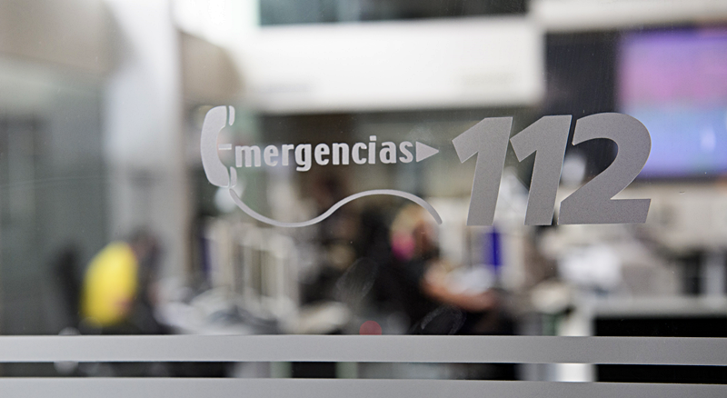 El 112 atendió más de 73 llamadas a la hora y 355 incidentes diarios de media en 2021