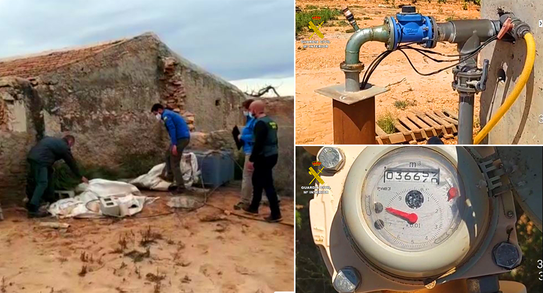 La Guardia Civil investiga pozos y balsas ilegales de acumulación de agua