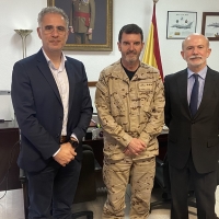 Responsables del OAR visitan la Subdelegación de Defensa de Badajoz