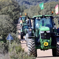 Cortes de carretera y tractoradas para febrero y marzo en Extremadura