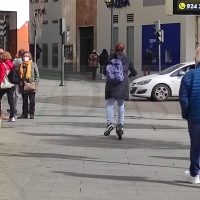 Principales motivos por los que son denunciados los conductores de patinetes en Badajoz