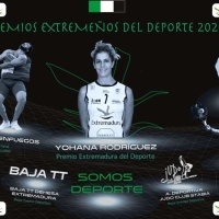 Yohana Rodríguez, figura del voleibol extremeño, Premio Extremadura del Deporte 2020