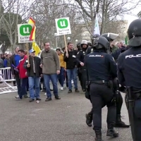 Nueva manifestación del campo extremeño en Agroexpo